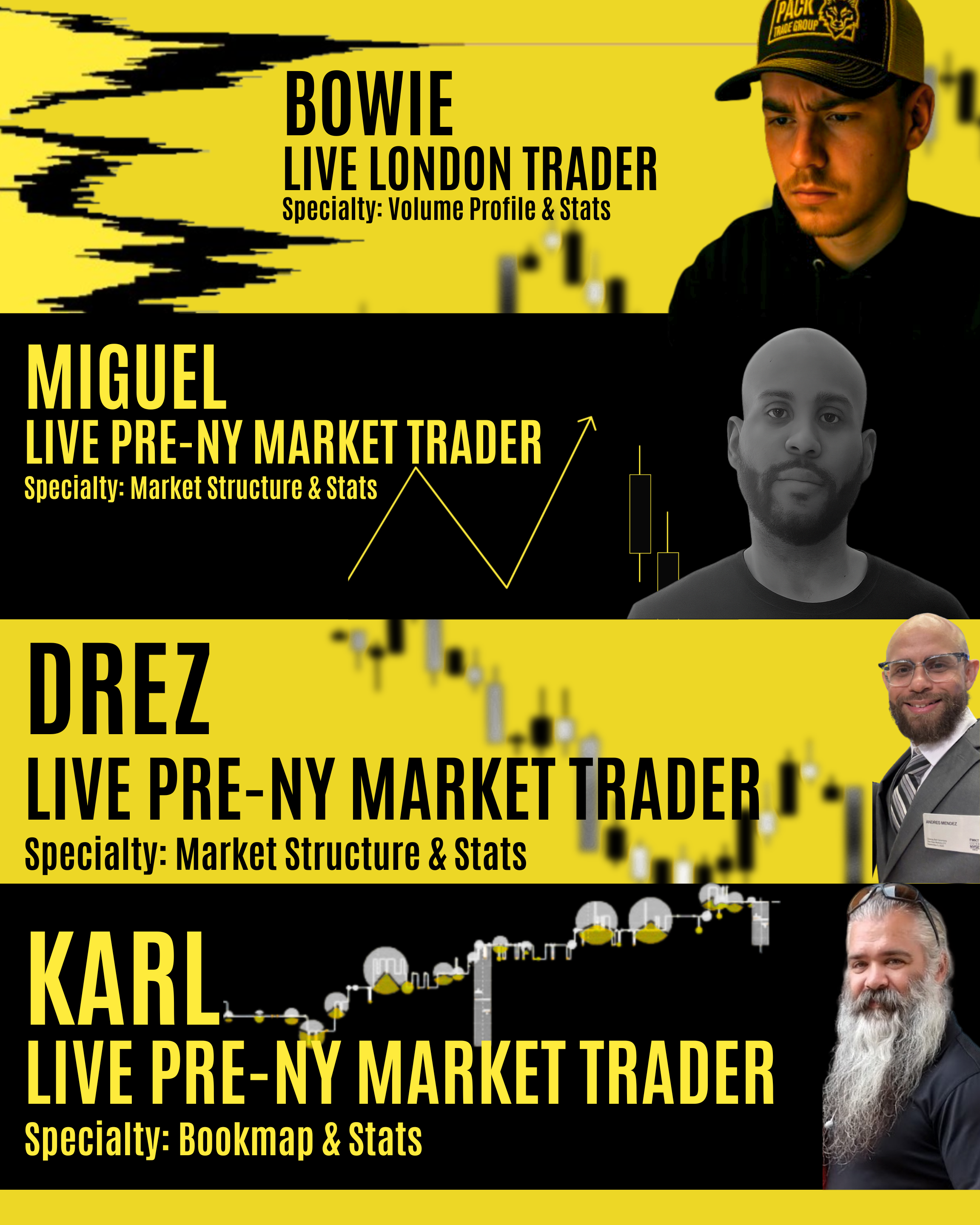 Pack Trade Group Live Traders - Part 1